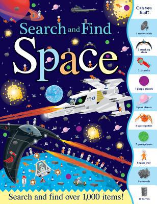 Search and Find Space 178700032X Book Cover