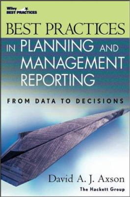 Best Practices in Planning and Management Repor... 0471224081 Book Cover