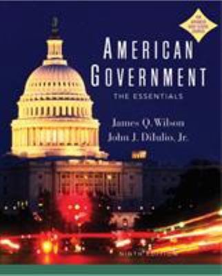 American Governement: Institutions and Policies 0618299823 Book Cover