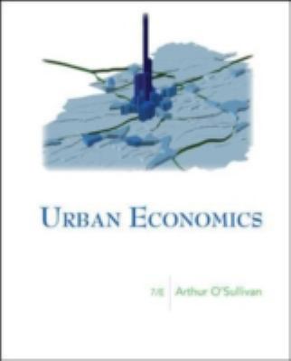 Urban Economics 0073375780 Book Cover
