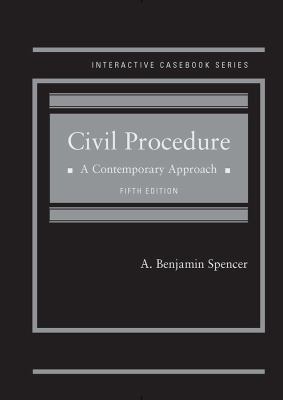 Civil Procedure, A Contemporary Approach (Inter... 1634607902 Book Cover