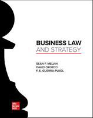 Business Law and Strategy 0078023823 Book Cover