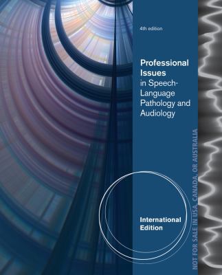 Professional Issues in Speech-Language Patholog... 1133687296 Book Cover