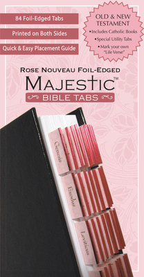 Majestic Rose Nouveau Foil-Edged Bible Tabs 1934770981 Book Cover