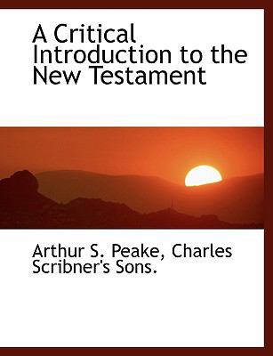 A Critical Introduction to the New Testament 1140046608 Book Cover