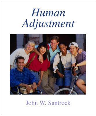 Human Adjustment: John W. Santrock 0073228648 Book Cover
