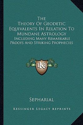 The Theory Of Geodetic Equivalents In Relation ... 1162972602 Book Cover