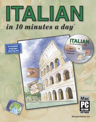 Italian in 10 Minutes a Day(r) [With CDROM] 1931873062 Book Cover