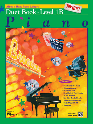 Alfred's Basic Piano Course Top Hits! Duet Book 073900834X Book Cover