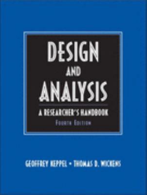 Studyguide for Design and Analysis: A Researche... 0131277766 Book Cover