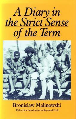 A Diary in the Strict Sense of the Term 0804717060 Book Cover