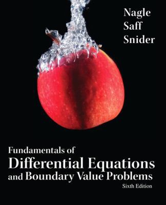 Fundamentals of Differential Equations and Boun... 0321747747 Book Cover
