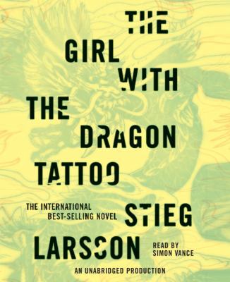 The Girl with the Dragon Tattoo 0307577589 Book Cover