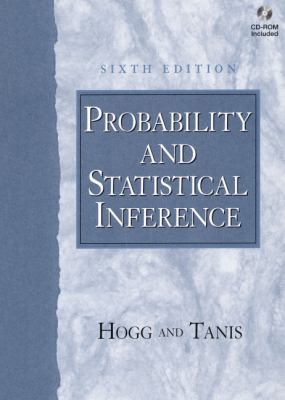 Probability and Statistical Inference (6th Edit... 0130272949 Book Cover