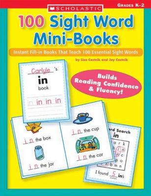 100 Sight Word Mini-Books: Instant Fill-In Mini... B00QFWWVH2 Book Cover