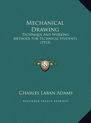 Mechanical Drawing: Technique And Working Metho... 1169738648 Book Cover
