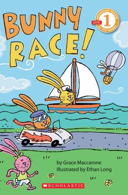 Bunny Race! (Scholastic Reader Level 1) 0545112508 Book Cover