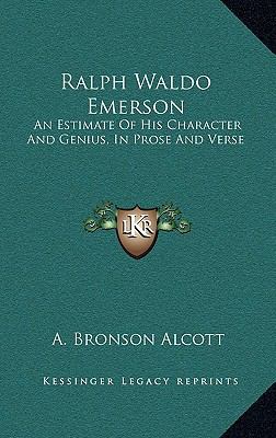 Ralph Waldo Emerson: An Estimate Of His Charact... 1169046452 Book Cover
