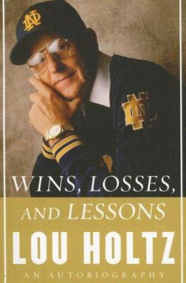 Wins, Losses, and Lessons [Large Print] 0061232955 Book Cover