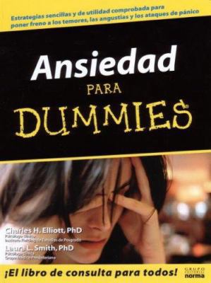 Ansiedad Para Dummies /Aanxiety For Dummies (Pa... [Spanish] 9580478775 Book Cover