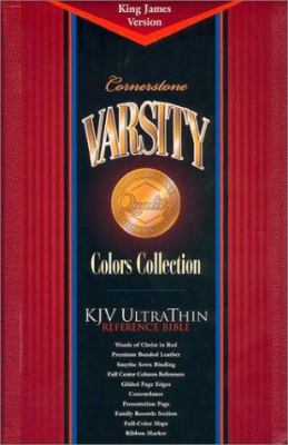 Holy Bible Cornerstone Varsity: King James Vers... 1558199454 Book Cover