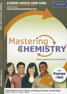 MasteringChemistry with Pearson eText -- Standa... 0321776216 Book Cover