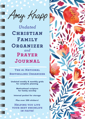 Amy Knapp Undated Christian Family Organizer an... 1728292182 Book Cover