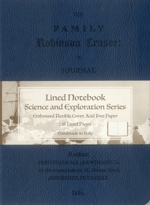 Robinson Crusoe: Blue Lined Journal: Blue 1946412384 Book Cover