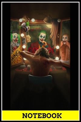 Joker notebook - best gift for Joker lovers: 6x9 inch, 120 pages, blank line, notepad, journal, Joker notebook, Joker office supplies