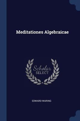 Meditationes Algebraicae 1377159221 Book Cover