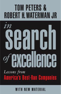 In Search of Excellence: Lessons from America's... B076BCSQLV Book Cover