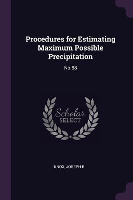 Procedures for Estimating Maximum Possible Prec... 1379184266 Book Cover