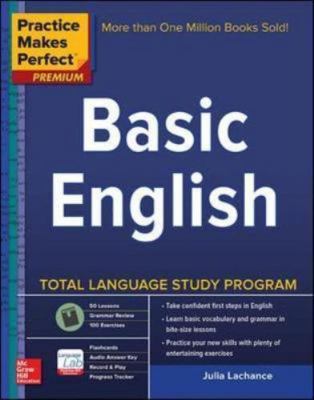 Practice Makes Perfect Basic English, Second Ed... 0071849629 Book Cover