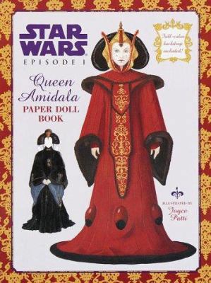 Queen Amidala Paper Doll (A Punch & Play Book) 0375800204 Book Cover