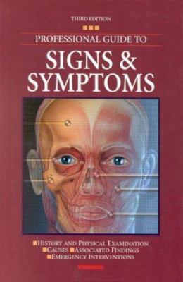 Professional Guide to Signs and Symptoms 1582550743 Book Cover