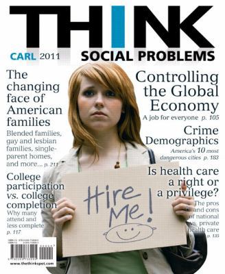 Think Social Problems 0205733093 Book Cover