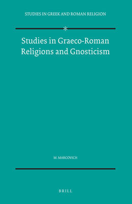 Studies in Graeco-Roman Religions and Gnosticism 9004086242 Book Cover