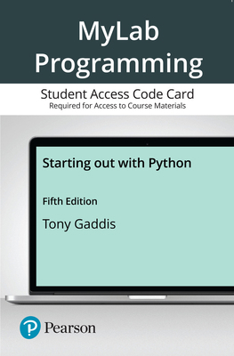 Mylab Programming with Pearson Etext -- Access ... 0136679110 Book Cover