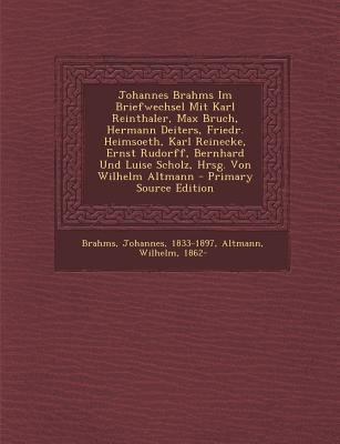 Johannes Brahms Im Briefwechsel Mit Karl Reinth... [German] 1294066870 Book Cover