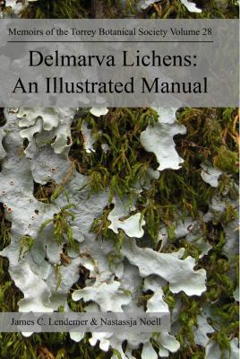 Hardcover DelMarva Lichens : An Illustrated Manual Book
