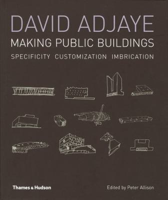 David Adjaye Making Public Buildings (Paperback... 0500286485 Book Cover
