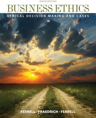Business Ethics: Ethical Decision Making & Cases B00A2TN6BO Book Cover