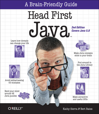 Head First Java 0596009208 Book Cover
