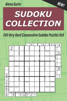 Sudoku Collection: 200 Very Hard Consecutive Su... 1691173231 Book Cover