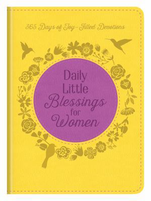 Daily Little Blessings for Women: 365 Days of J... 168322874X Book Cover