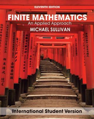 Finite Mathematics: An Applied Approach 047064625X Book Cover