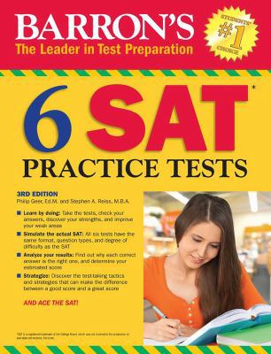 6 SAT Practice Tests 1438009968 Book Cover