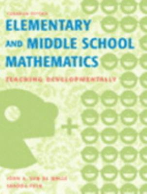 Elementary and Middle School Mathematics, First... 020542077X Book Cover