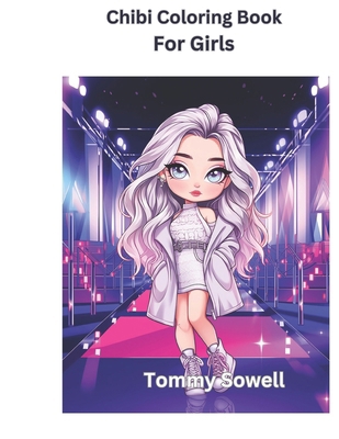 A Chibi coloring book for girls B0CVTVLQVM Book Cover