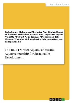 The Blue Frontier. Aquabusiness and Aquapreneur... 3389097120 Book Cover